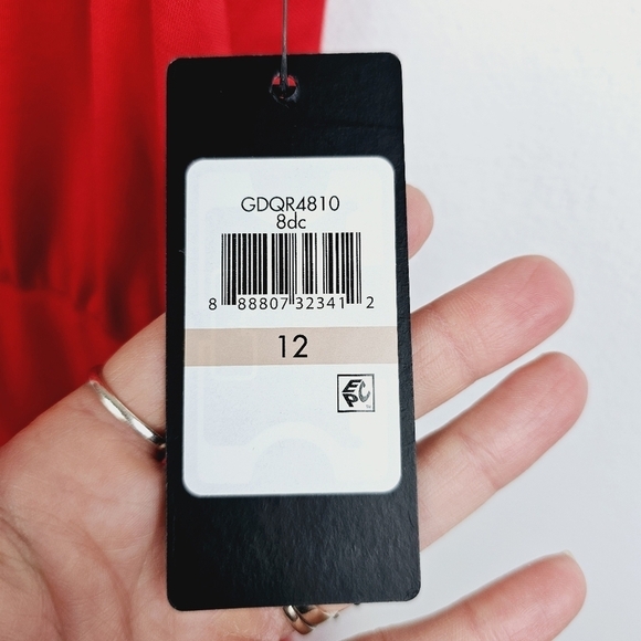 Guess Button Up T-Shirt Sleeveless Dress NWT Dark Coral - Picture 6 of 10